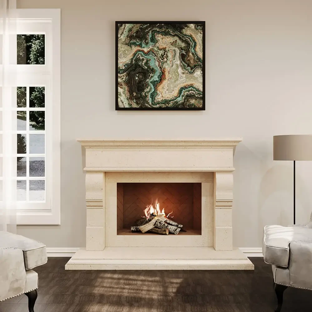 Rome fireplace surround