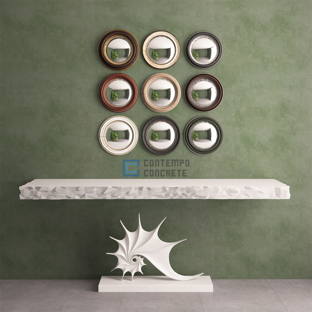 CCC 90" Floating concrete countertop