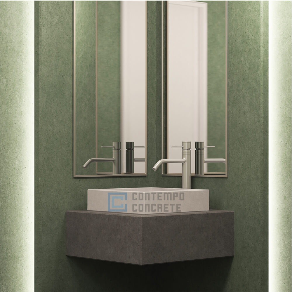 ADA 16" Floating concrete ramp sink