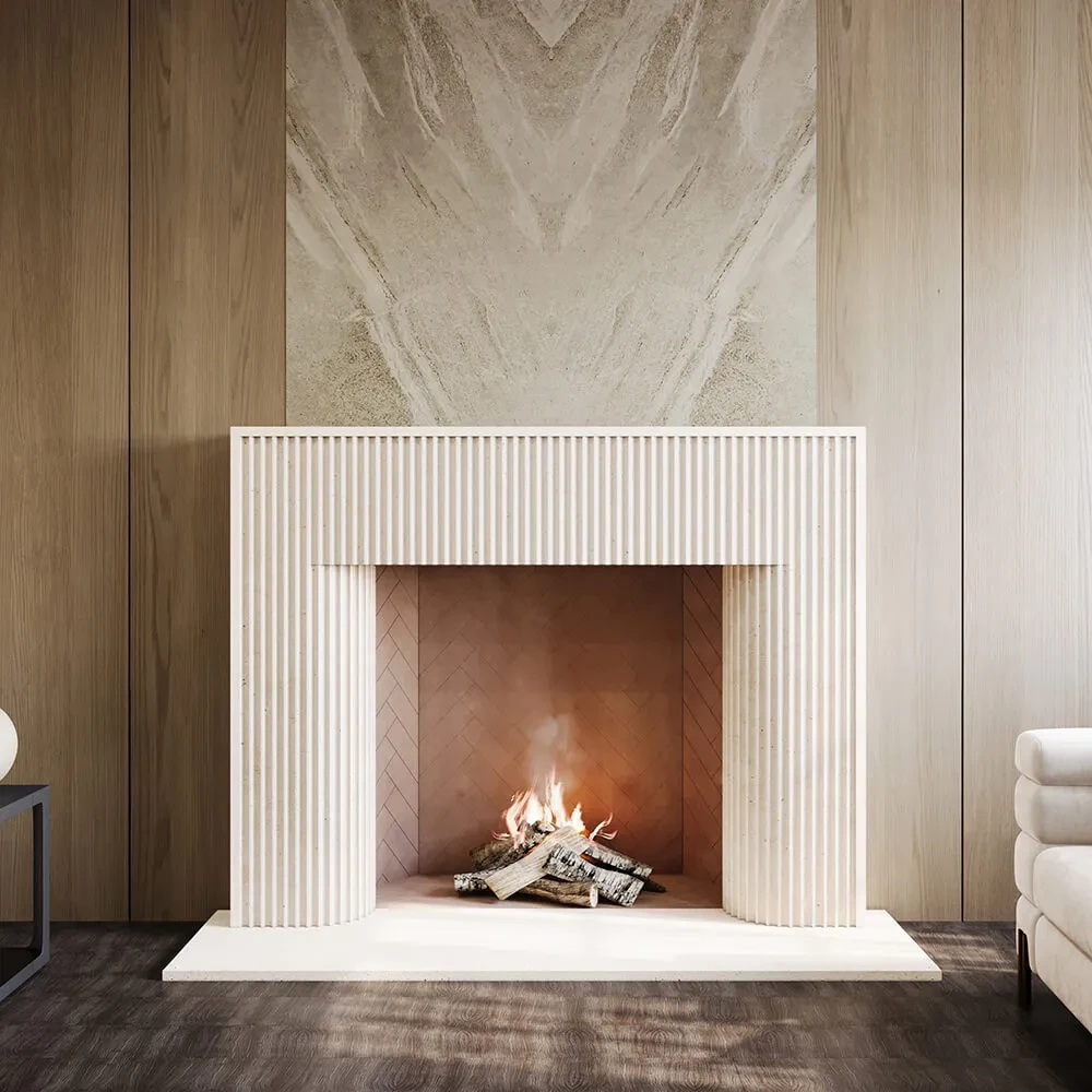 Saint Mary Fireplace Surround